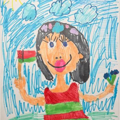 Belorusskaa Zensina Glazami Detej