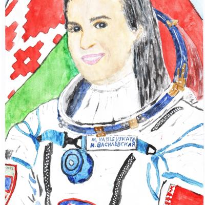 Pervaa Zensina Kosmonavt V Istorii Suverennoj Belarusi Marina Vasilevskaa. Pronko Ksenia